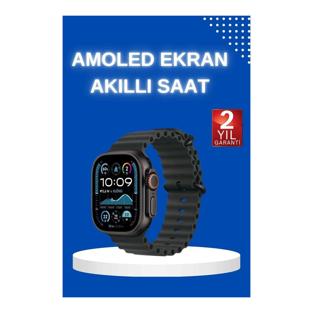 Akıllı Saat Bluetooth Bağlantılı NFC ve GPS Uyumlu Nabız Ölçer Sesli G