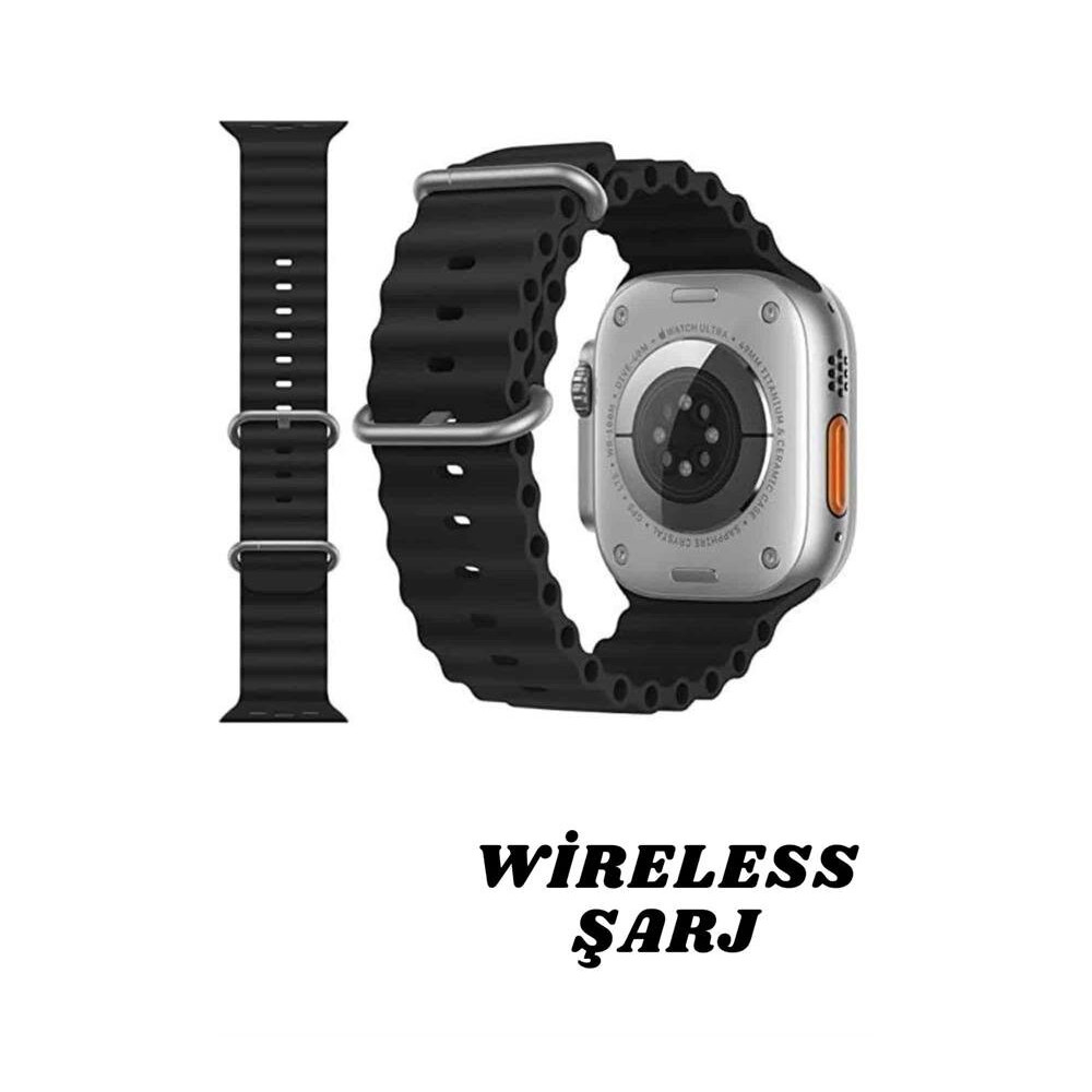 Akıllı Saat Bluetooth Bağlantılı NFC ve GPS Uyumlu Nabız Ölçer Sesli G