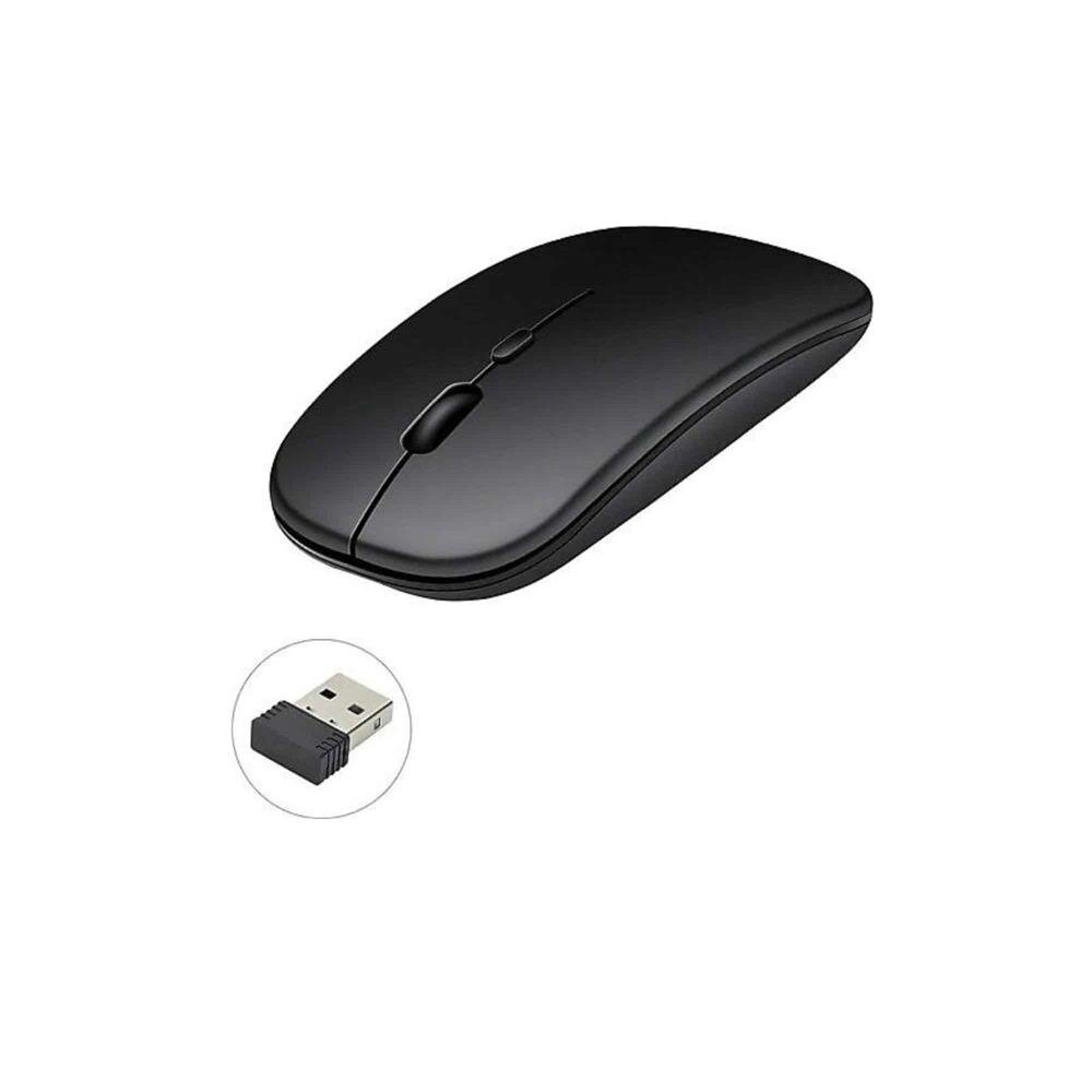 Kablosuz Mouse Fare Şarjlı Bluetooth Wireless Çift Modlu Sessiz