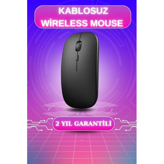 Kablosuz Oyuncu Mouse – Gelişmiş Optik Sensör Profesyonel ve Oyun Kull
