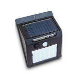 Solar Sensörlü Duvar Lambası Bahçe Lamba 20 Led Işık