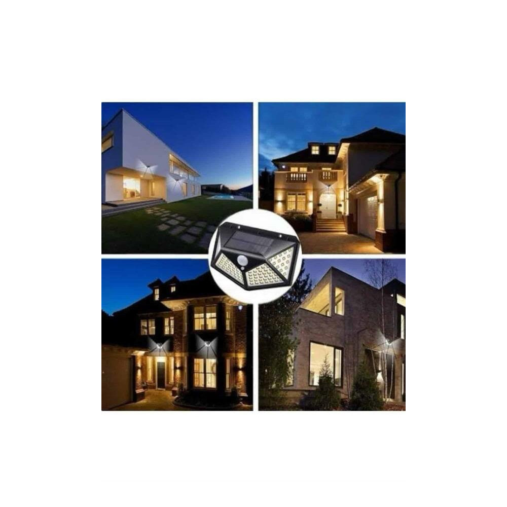 Güneş Enerjili Bahçe Lambası 100 Led Bahçe Lambası Bahçe Aydınlatma