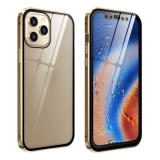 İPhone 12 Pro Mıknatıslı 360 Derece Ön ve Arka Cam Full Korumalı Manye