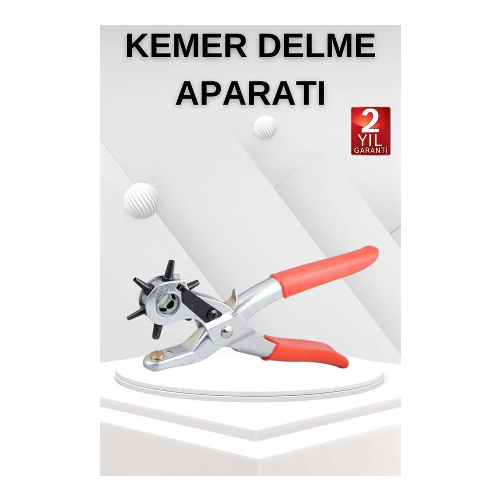 Kemer Delme Makinesi Aleti Kemer Delme Pensi Kumaş Kemer Ayakkabı Deri