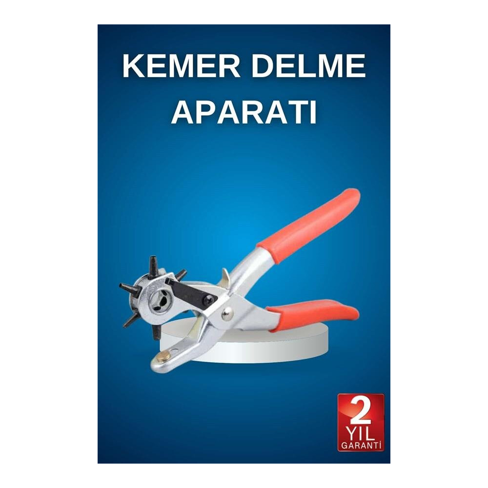 Kemer Delme Pensesi Deri Delici Pensi Zımba 6 Farklı Boyutta
