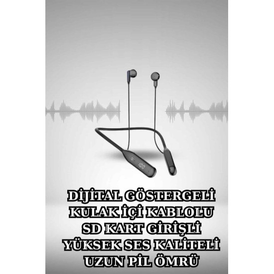Kablolu Bluetooth Kulaklık ve Kadınlara Özel Bileklik Hediyeli Yeni Ne