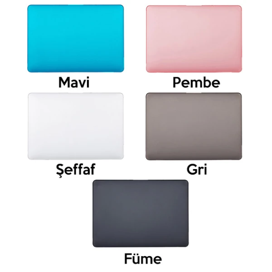 Macbook Air 13 A1369/A1466 Kristal Kapak Koruma Kılıf