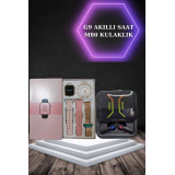 Wireless Şarjlı Akıllı Saat ve Dijital Göstergeli Kablosuz Bluetooth K
