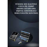 Bileklikli Amoled Ekran Akıllı Saat ve Dijital Göstergeli Kablosuz Blu