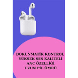 3 Kordonlu Dokunmatik Ekran Akıllı Saat ve 2.Nesil Kablosuz Bluetooth 