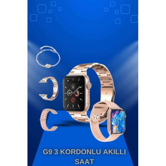 Yeni Nesil Kaliteli Akıllı Saat ve Kablosuz Bluetooth Kulaklık Yüksek 