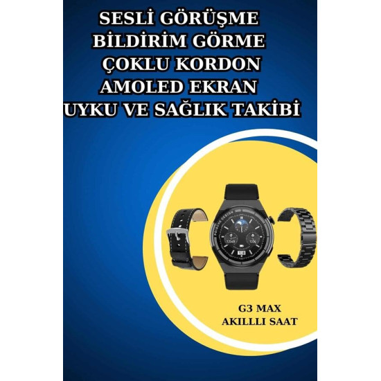Aksesuar Hediyeli Akıllı Saat ve Dijital Göstergeli Powerbankli Blueto