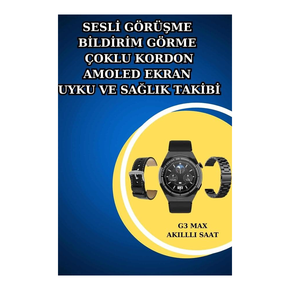 Aksesuar Hediyeli Akıllı Saat ve Dijital Göstergeli Powerbankli Blueto