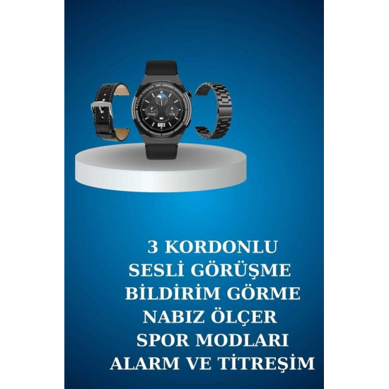 Alarm ve Titreşim Özellikli Akıllı Saat ve Mikrofonlu Kablolu Bluetoot