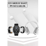 Yeni Nesil Sesli Görüşme Akıllı Saat ve Powerbank Çoklu Şarj Girişli B