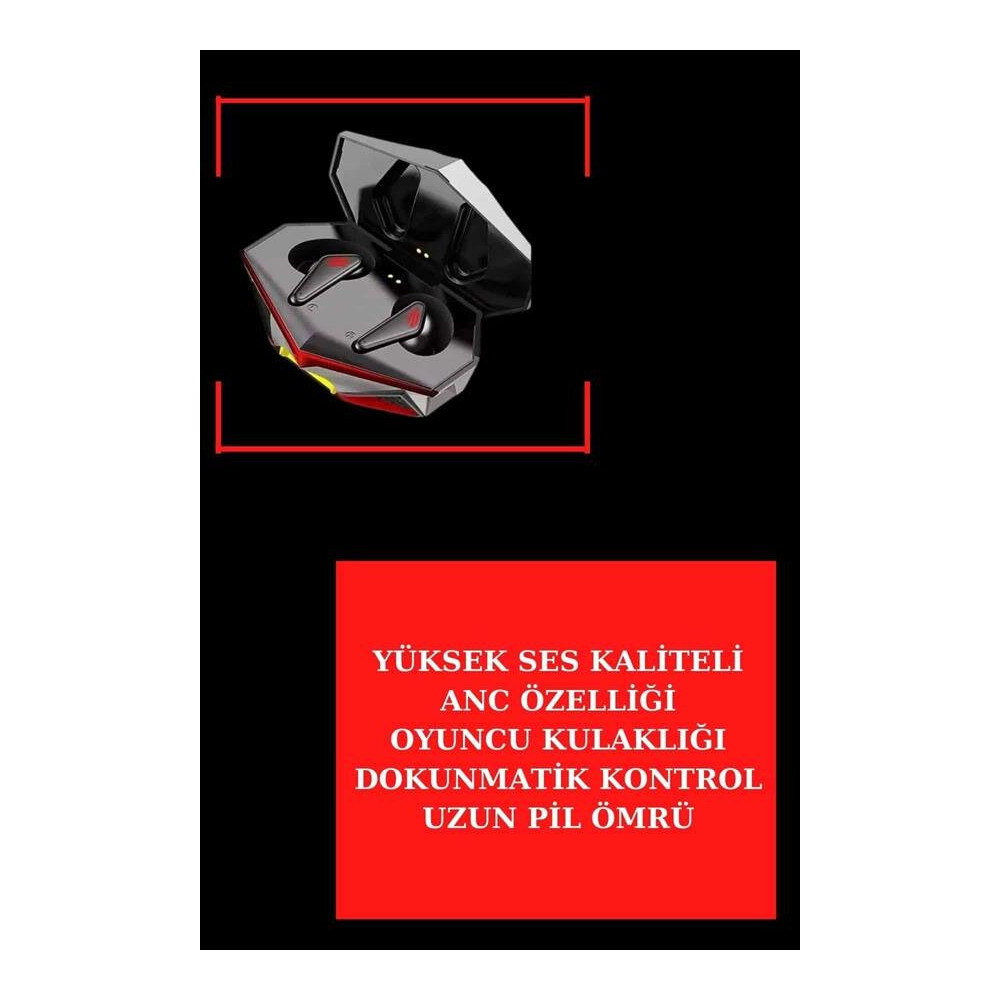 ANC Özellikli Bluetooth Kulaklık ve Amoled Ekran Akıllı Saat Uyku ve S