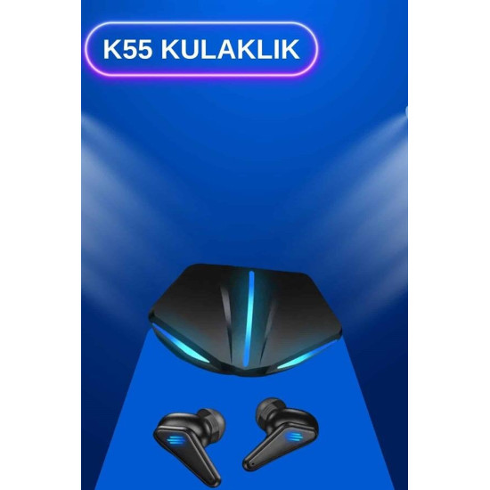 Kablosuz Bluetooth Bağlantılı Kulaklık ve Dokunmatik Ekran Akıllı Saat