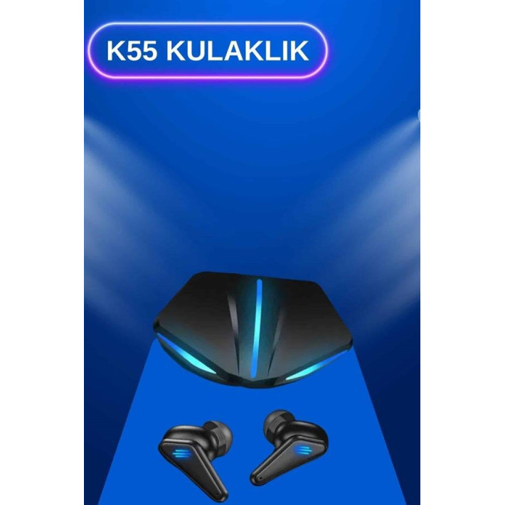 Kablosuz Bluetooth Bağlantılı Kulaklık ve Dokunmatik Ekran Akıllı Saat