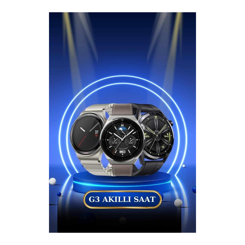 Kablosuz Bluetooth Bağlantılı Kulaklık ve Dokunmatik Ekran Akıllı Saat