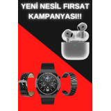 Akıllı Saat ve Kulaklık Seti Bildirim Görme Arama Cevaplama ANC Özelli