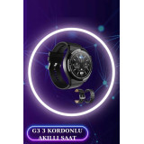 Akıllı Saat ve Kulaklık Seti Dokunmatik Ekran 5.0 Bluetooth Bağlantılı