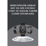Yeni Nesil Akıllı Saat Ve Bluetooth Kulaklık Titreşim Bildirimleri Uyk