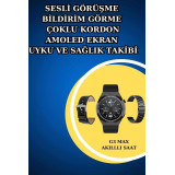 İkili Set Akıllı Saat Ve Bluetooth Kulaklık Kablosuz Uzun Pil Ömrü Spo