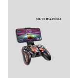 Kablosuz Bluetooth Gamepad PC Android TV Uyumlu Oyun Kumandası