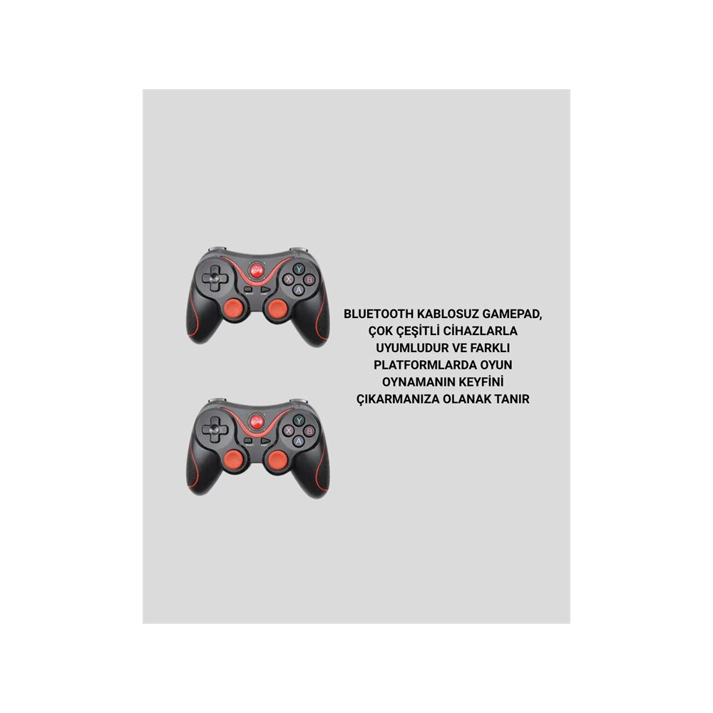 Android Uyumlu Gamepad X3 Game Stick Oyun Kolu Bluetooth Bağlantılı