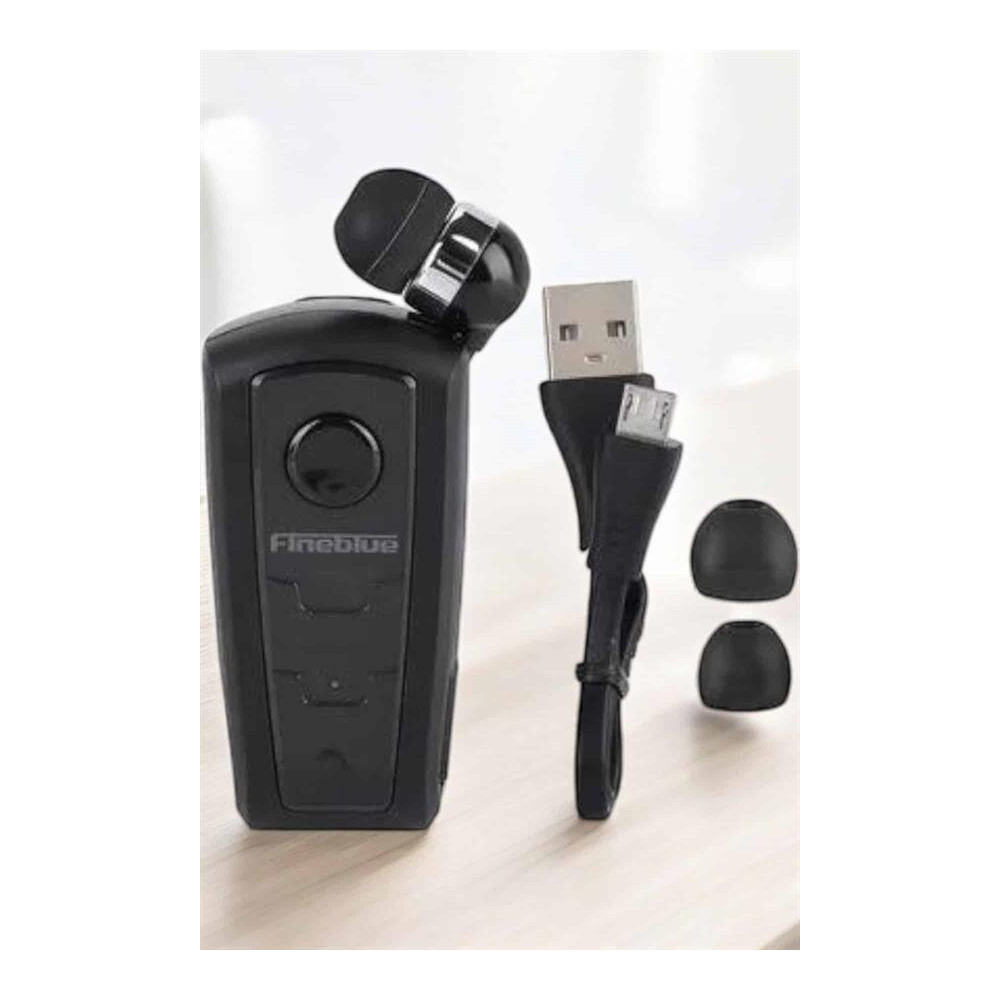 Tüm Telefonlara Uyumlu Mikrofonlu Titreşimli Makaralı Bluetooth Kulaki