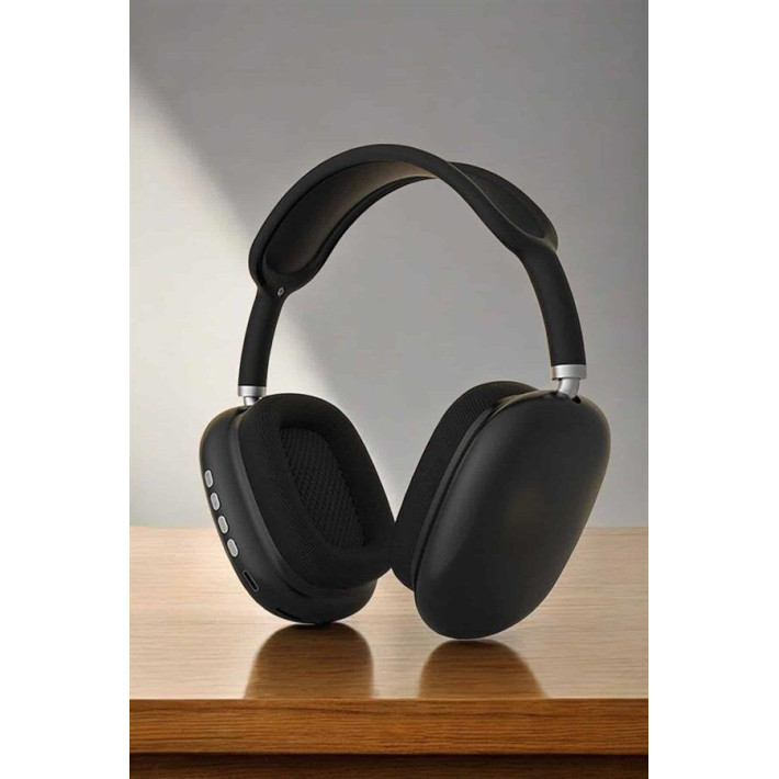 Kulak Üstü Kablosuz Bluetooth Kulaklık Yumuşak Süngerli SD Kart Girişl