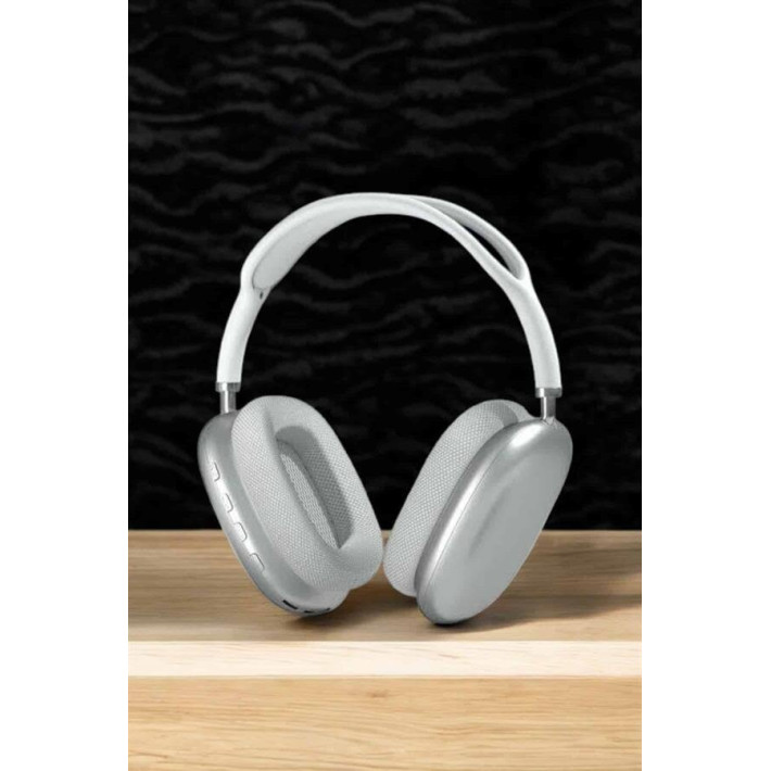 P9 Plus Kablosuz Kulak Üstü Bluetooth Kulaklık Beyaz Mikrofonlu Kulakü