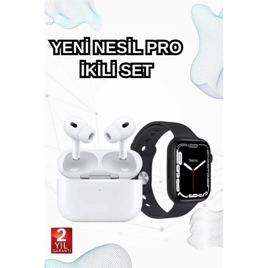 2025 Model Akıllı Saat ve Yeni Nesil Pro Bluetooth Kulaklık TWS Yüksek