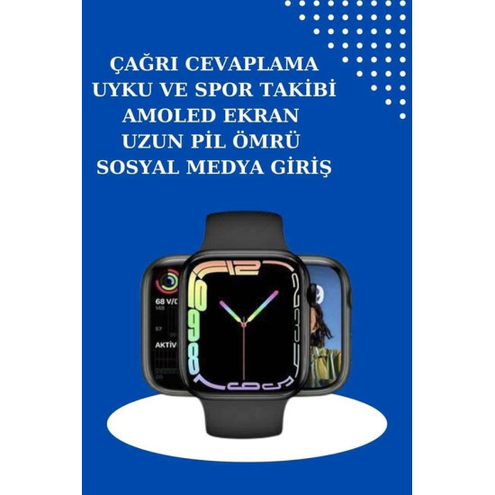 2025 Model Akıllı Saat ve 2.Nesil TWS Bluetooth Kulaklık ANC Özelliği 