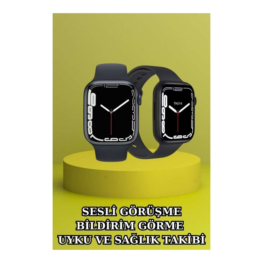 3.Nesil TWS Bluetooth Kulaklık ve Dokunmatik Ekran Akıllı Saat Sesli G