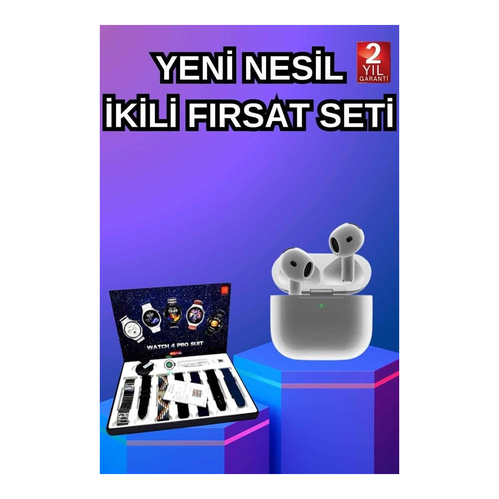 Amoled Akıllı Saat Manyetik Şarj GPS Destekli Spor ve Günlük Kullanım