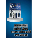 Ucuz Kaliteli Yeni Nesil 7 Kordonlu Akıllı Saat ve Kablosuz Bluetooth 