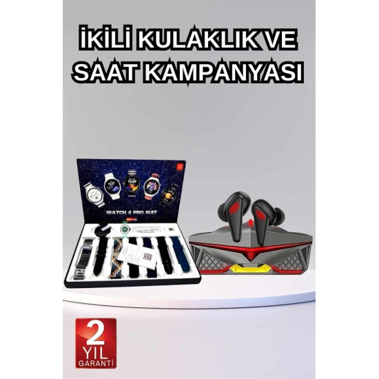 Gamer Oyuncu Seti Bluetooth Kulaklık Ucuz Kaliteli Yeni Nesil Akıllı S