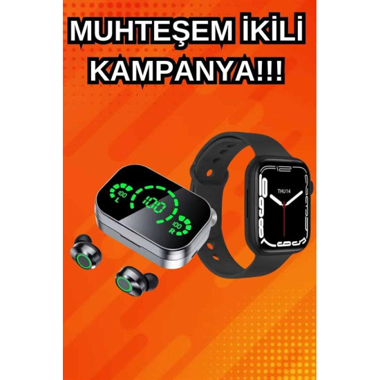 Yeni Nesil Akıllı Saat ve Ucuz Kaliteli Bluetooth Kablosuz Kulaklık Am