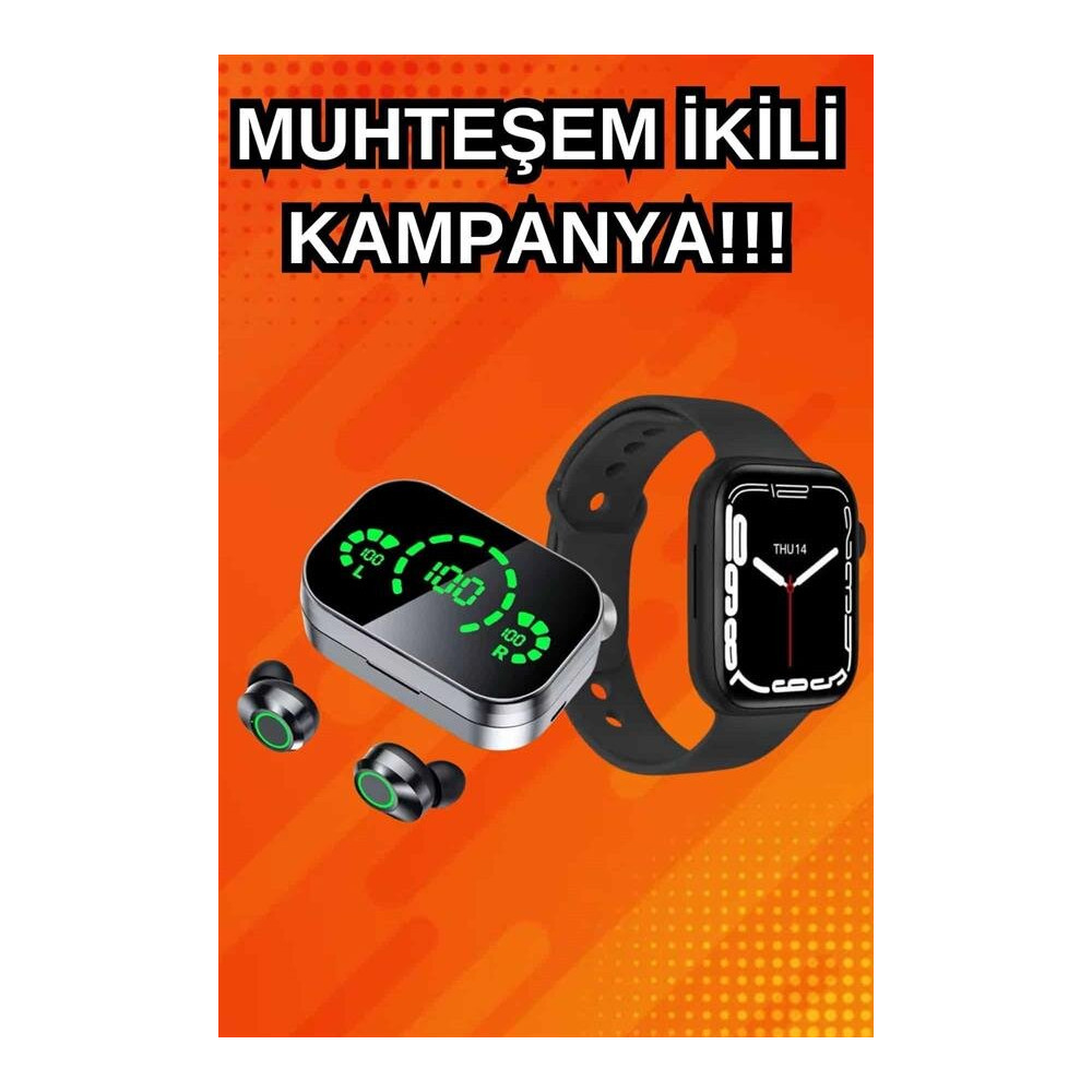 Yeni Nesil Akıllı Saat ve Ucuz Kaliteli Bluetooth Kablosuz Kulaklık Am