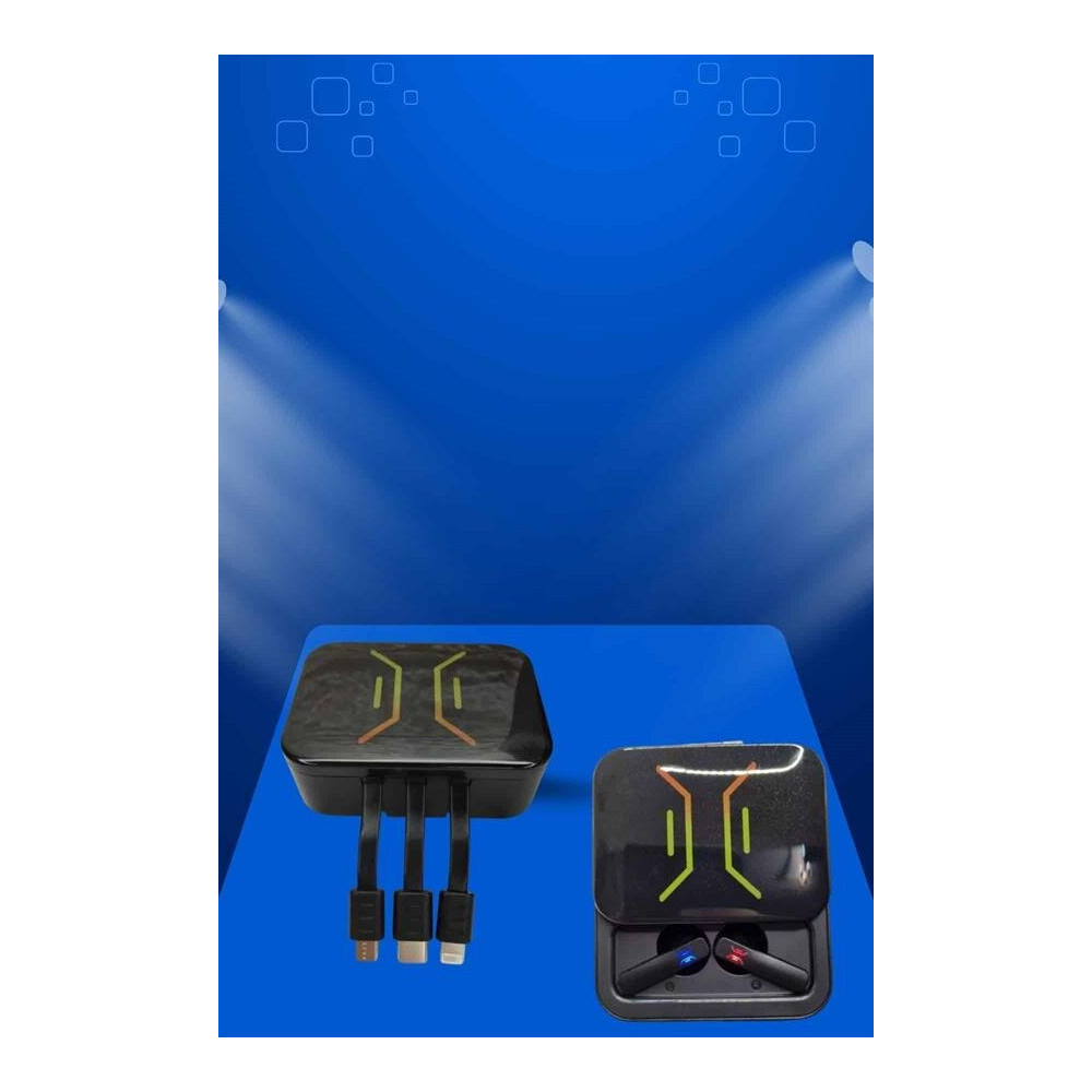 Bluetooth Bağlantılı Kablosuz Kulaklık ve Yeni Nesil Akıllı Saat 5.0 B