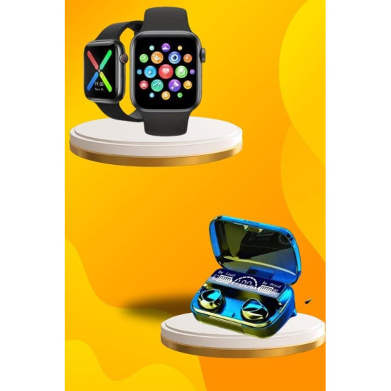 Kaliteli Akıllı Saat ve Kaliteli Bluetooth Kulaklık ANC Özelliği Uzun 