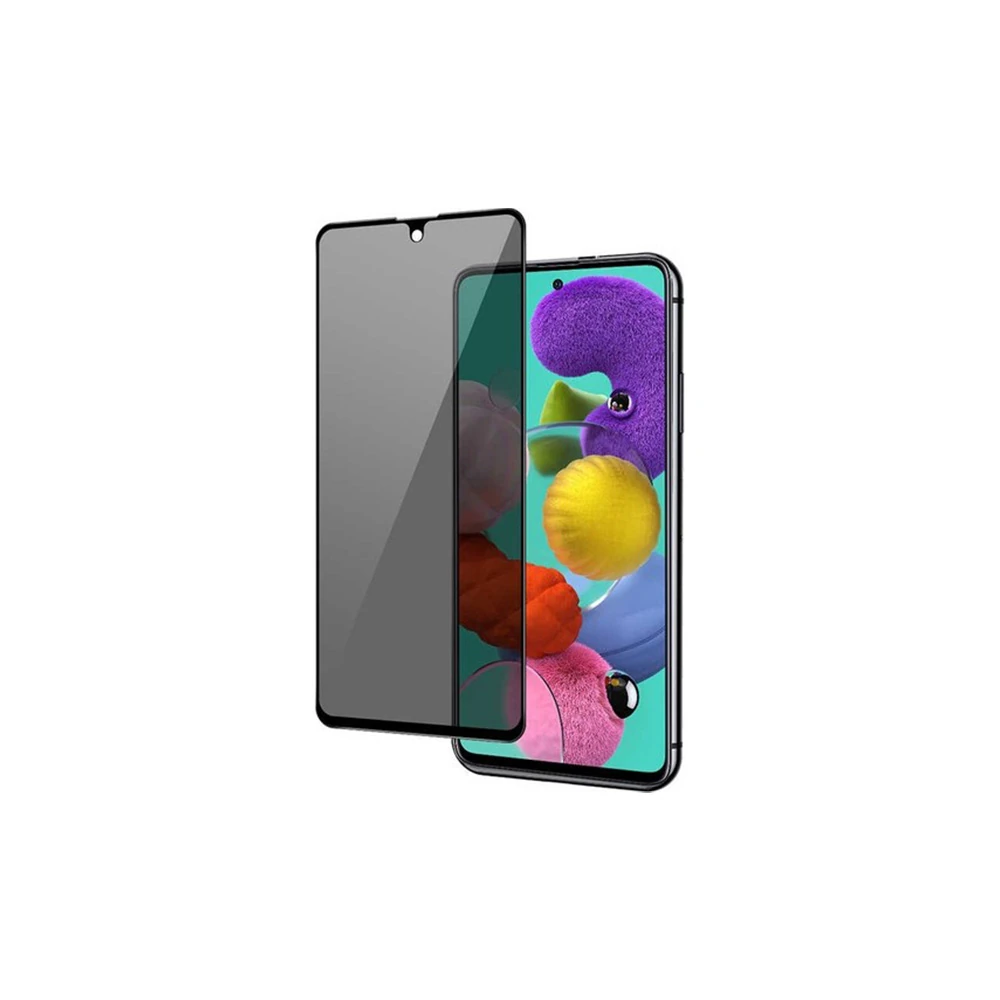 SM Galaxy S10 Lite 3D Full Privacy Gizlilik Tempered Cam Ekran Koruyuc
