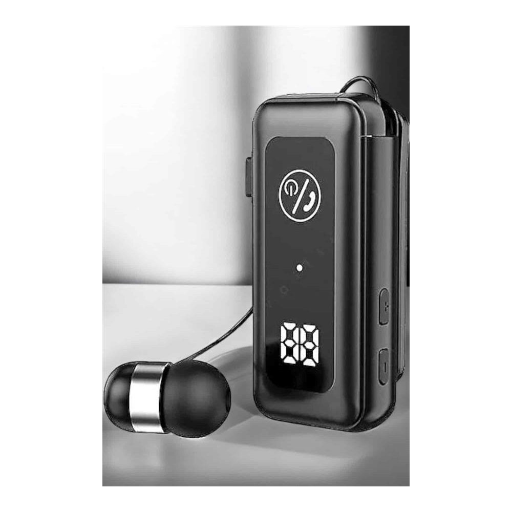 Kablolu Makaralı Bluetooth Kulaklık Uzun Pil Ömrü Dijital Göstergeli