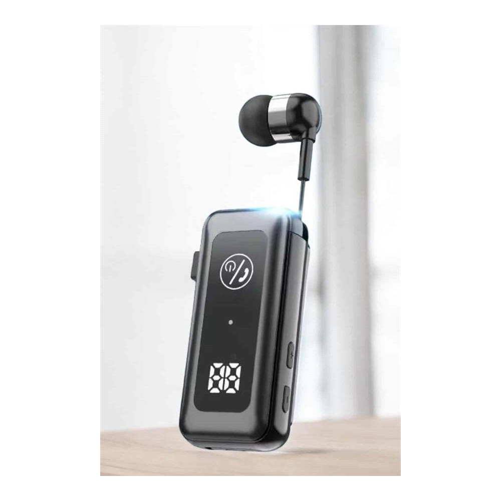 Makaralı Bluetooth Kulaklık Kulak İçi Dijital Göstergeli Yüksek Ses Ka