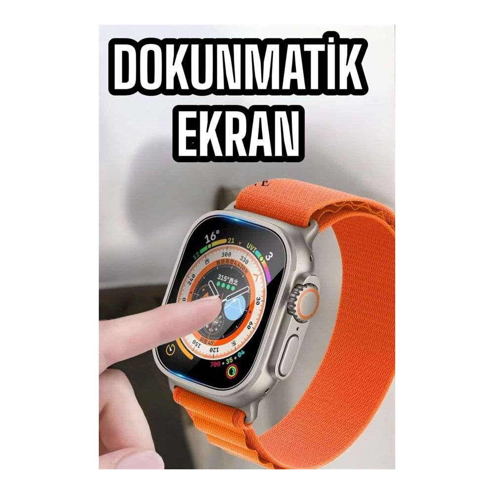 Akıllı Saat Uyku ve Spor Takibi Yeni Nesil Bluetooth Bağlantılı Amoled