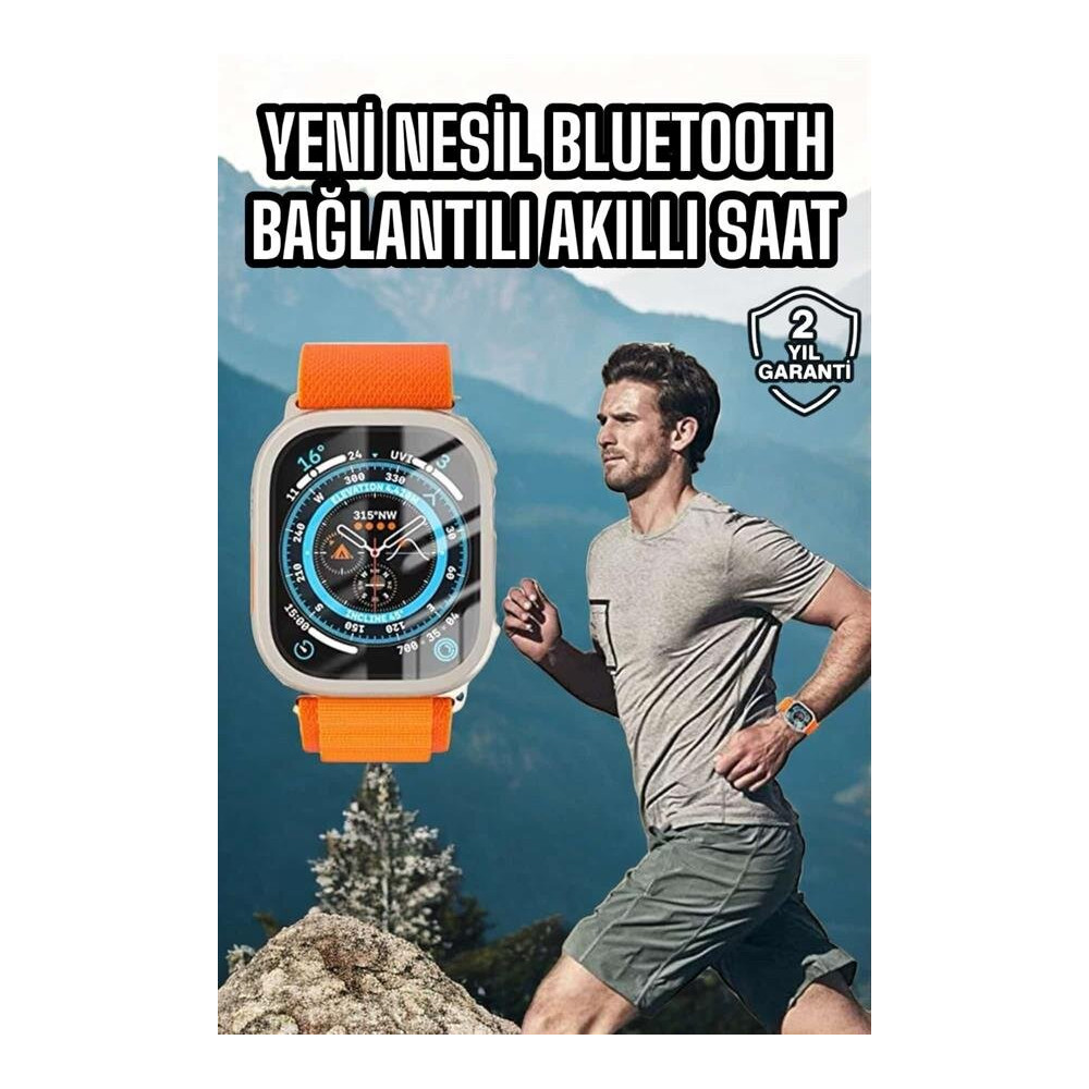 Akıllı Saat Uyku ve Spor Takibi Yeni Nesil Bluetooth Bağlantılı Amoled