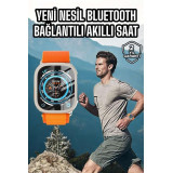 Akıllı Saat Uyku ve Spor Takibi Yeni Nesil Bluetooth Bağlantılı Amoled
