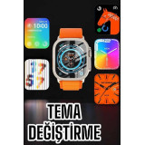 Akıllı Saat Uyku ve Spor Takibi Yeni Nesil Bluetooth Bağlantılı Amoled