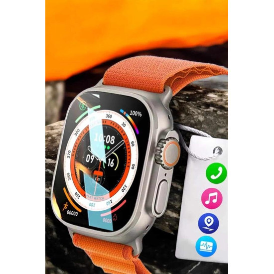 Akıllı Saat Uyku ve Spor Takibi Yeni Nesil Bluetooth Bağlantılı Amoled